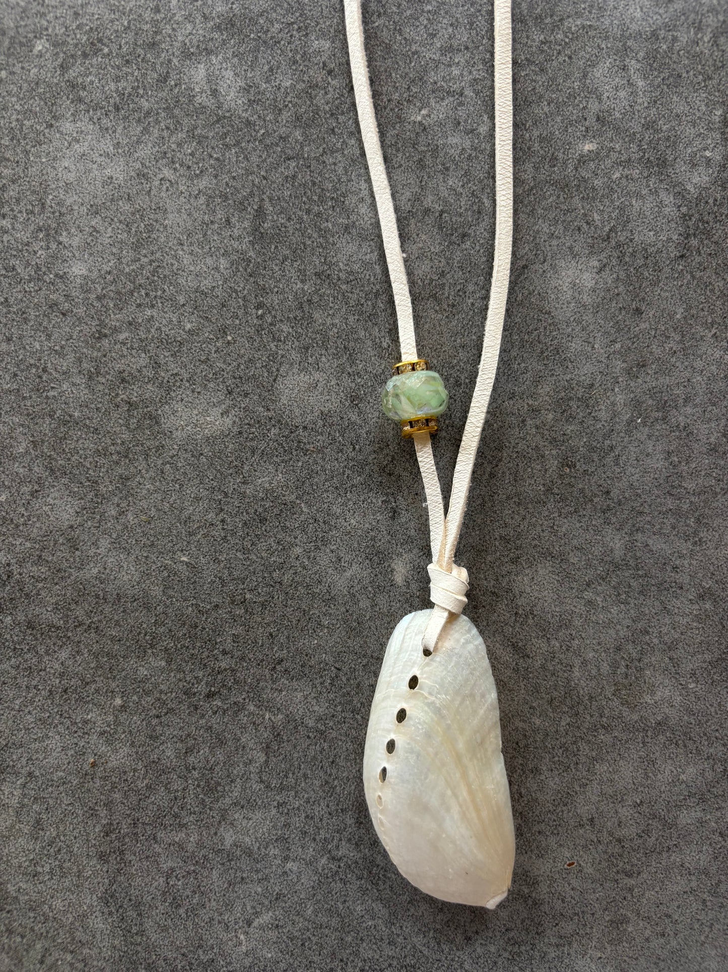 The Abalone Drop Shell Necklace