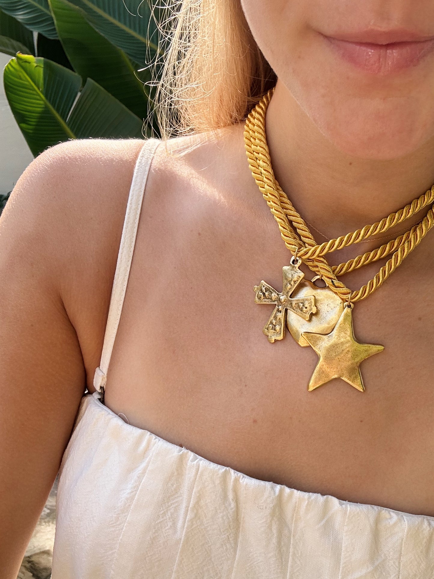 The Cord Heart Necklace
