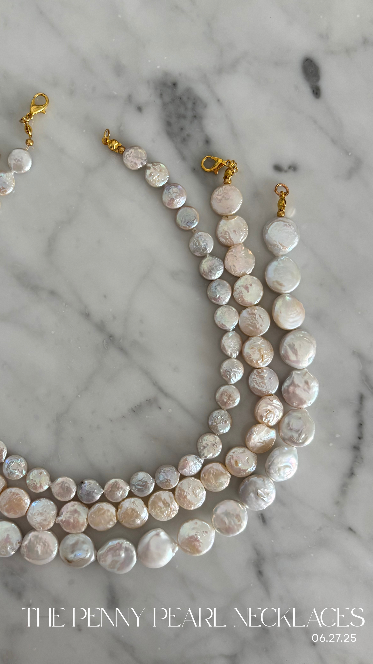 The Penny Pearl Necklace