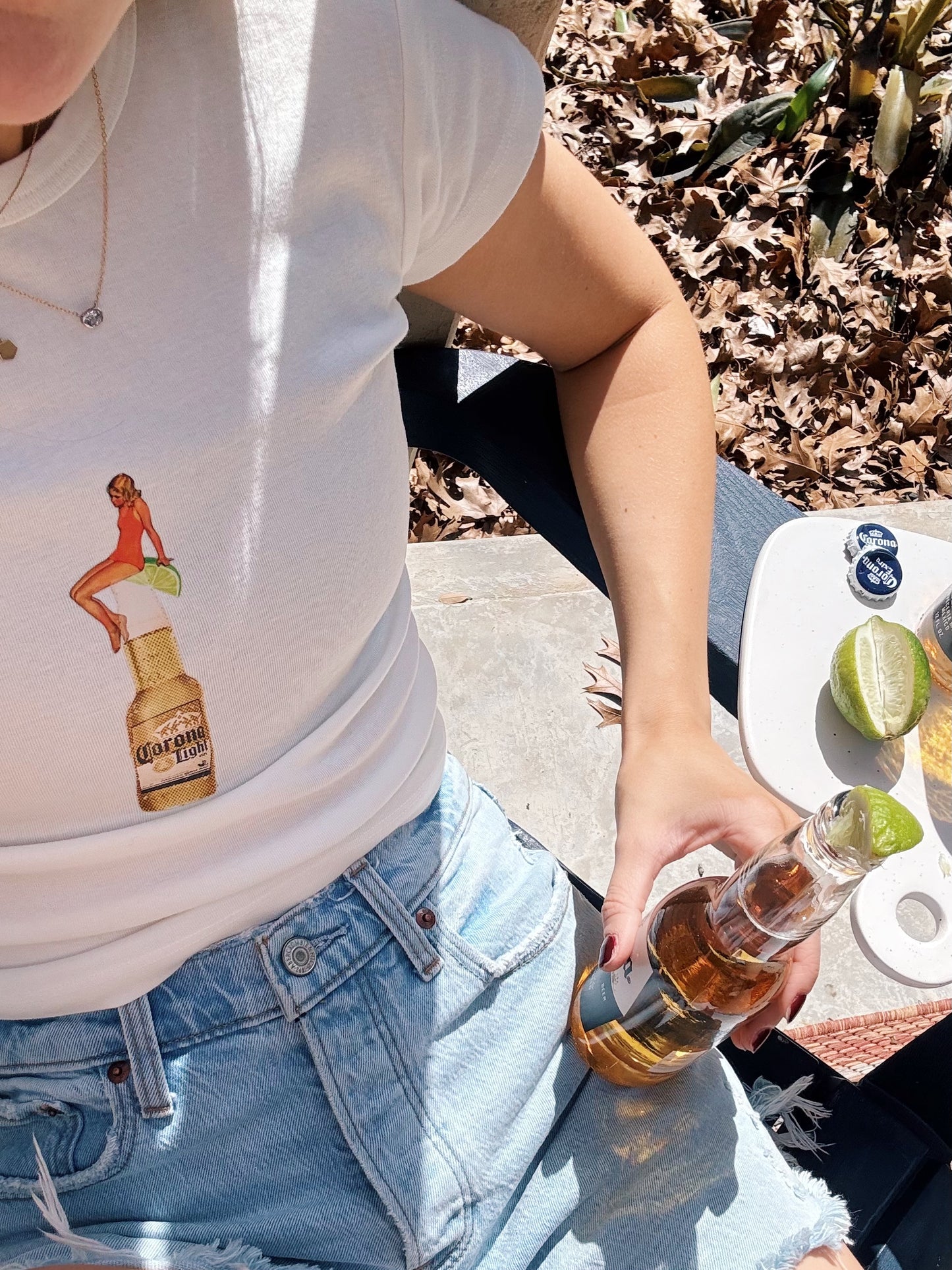 The Beer Girl Baby Tee