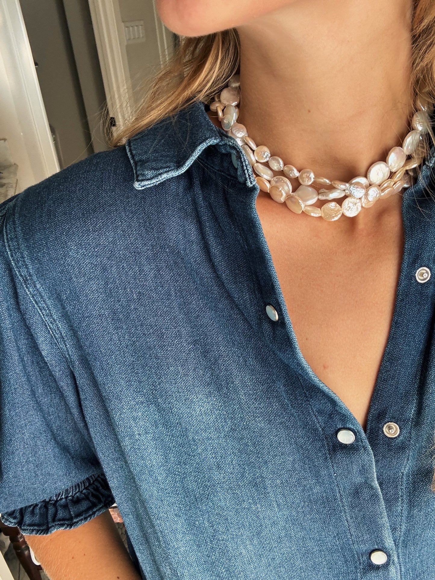The Penny Pearl Necklace