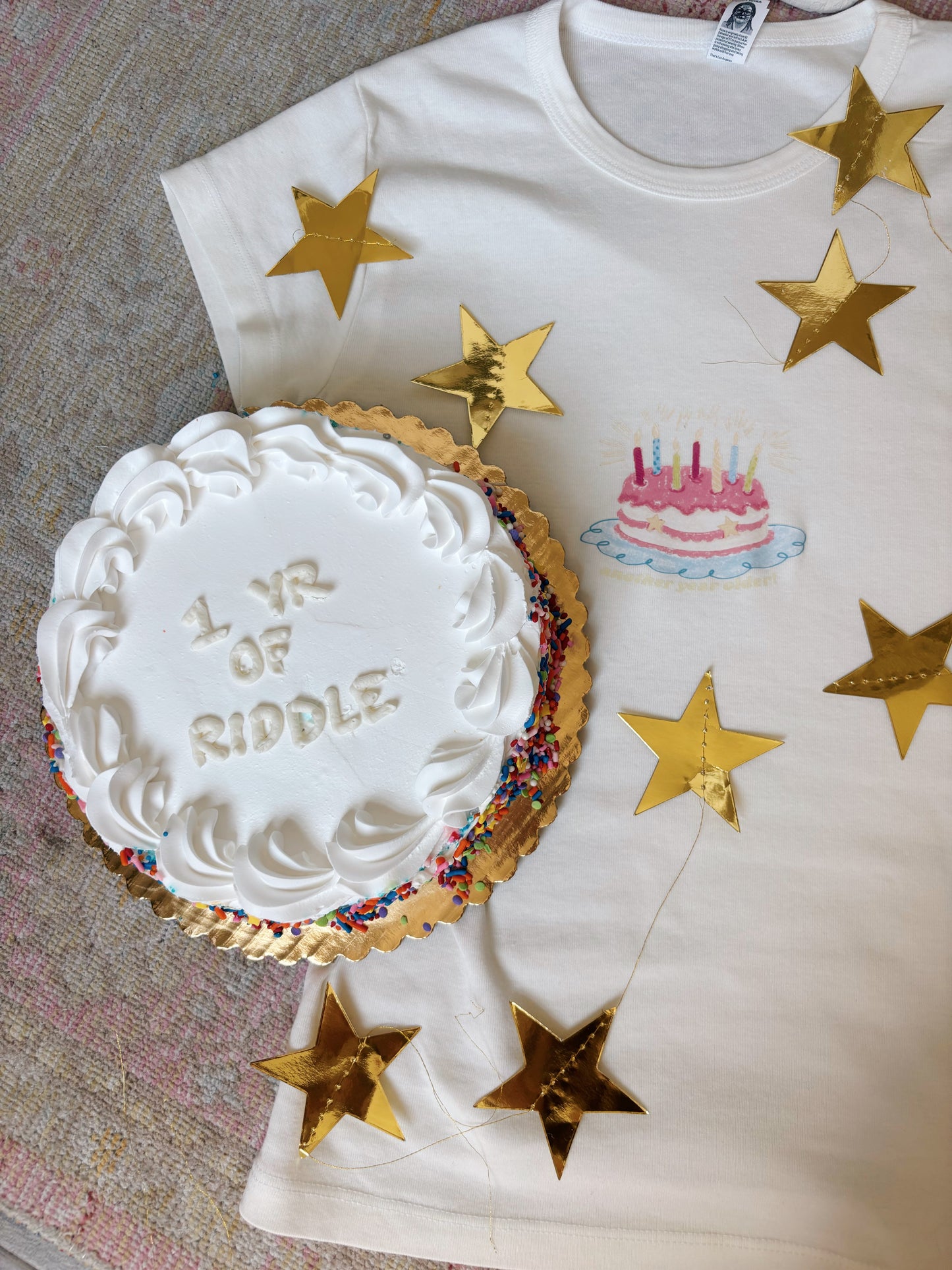 The Birthday Cake Baby Tee