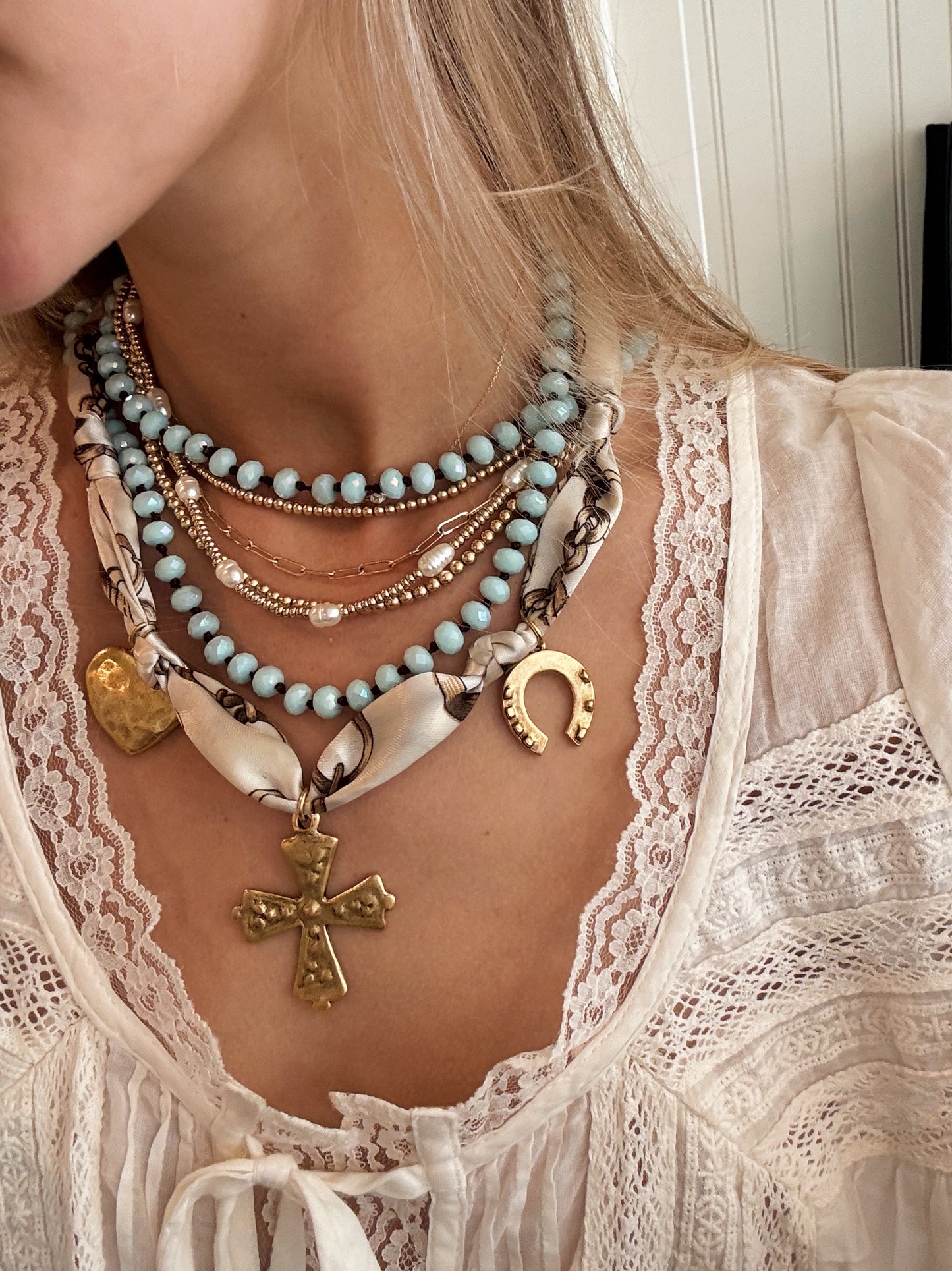 The Twilly Triple Cross Charm