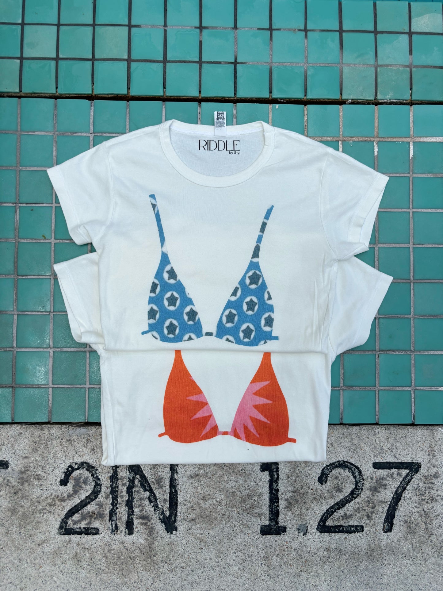 The Blue Star Bikini Tee