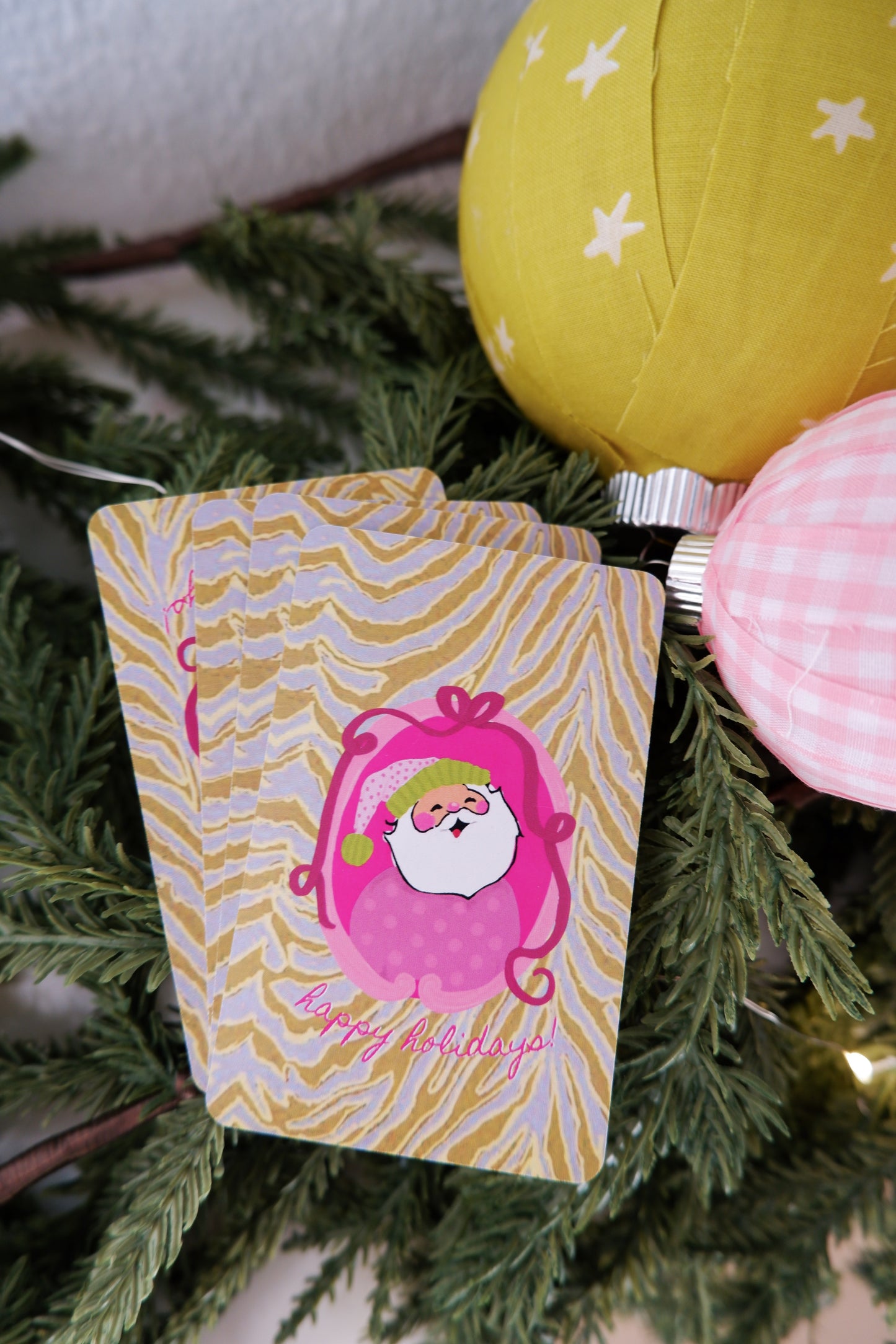 The Happy Holidays Playing Cards