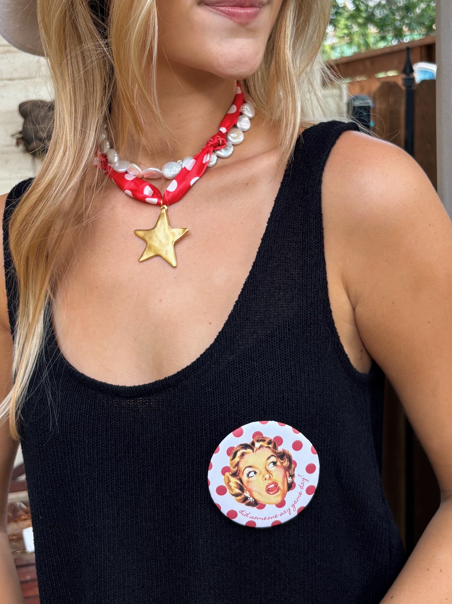 The Red Polka Dot Game Day Twillys