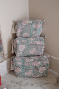 The Blue Dahlia Vanity Bag Set