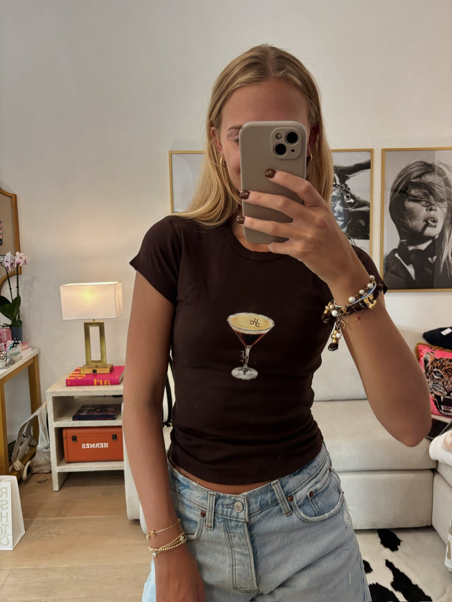 The Lady Luck Espresso Martini Baby Tee