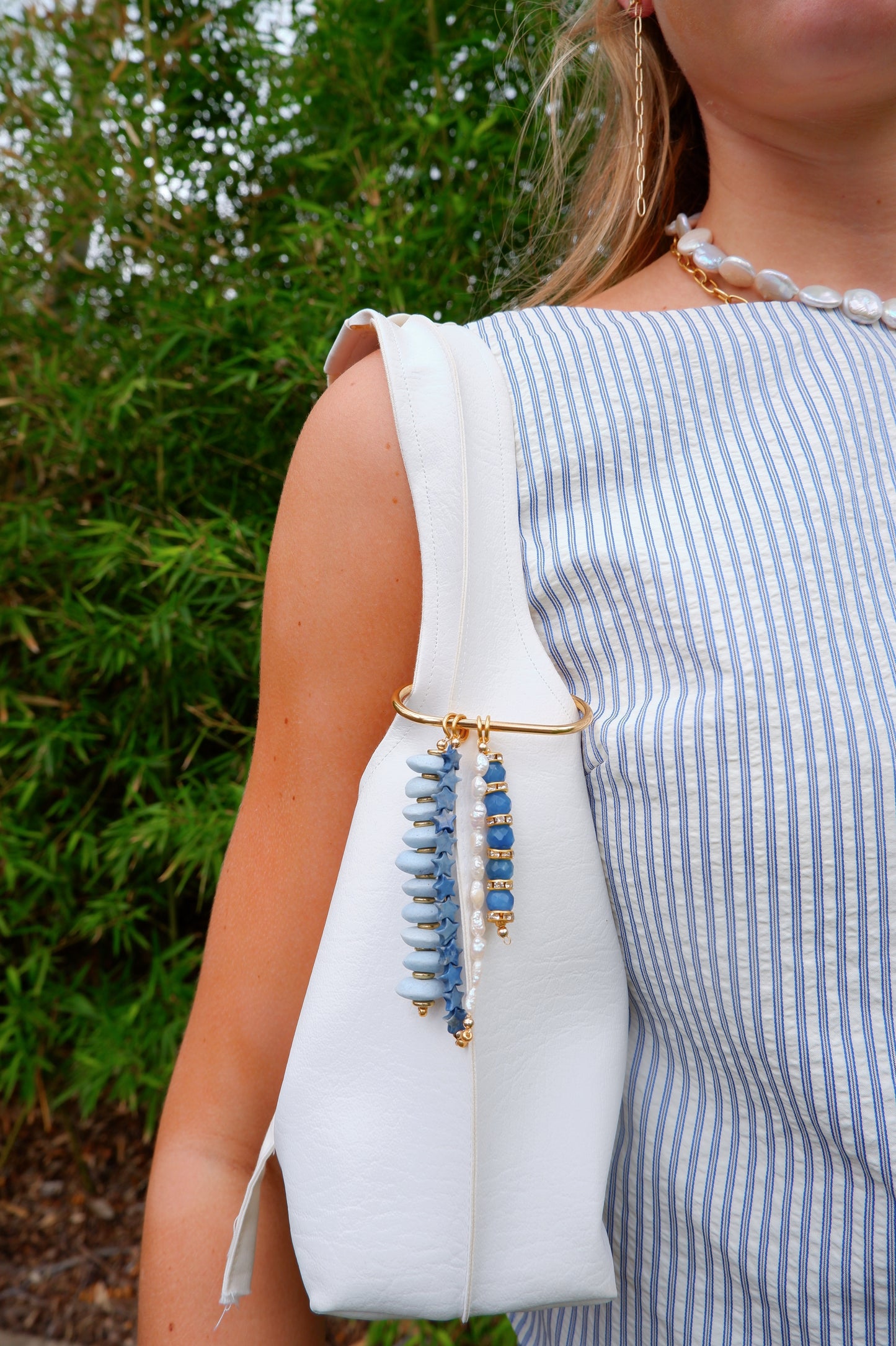 Spring Beaded Bag Charms