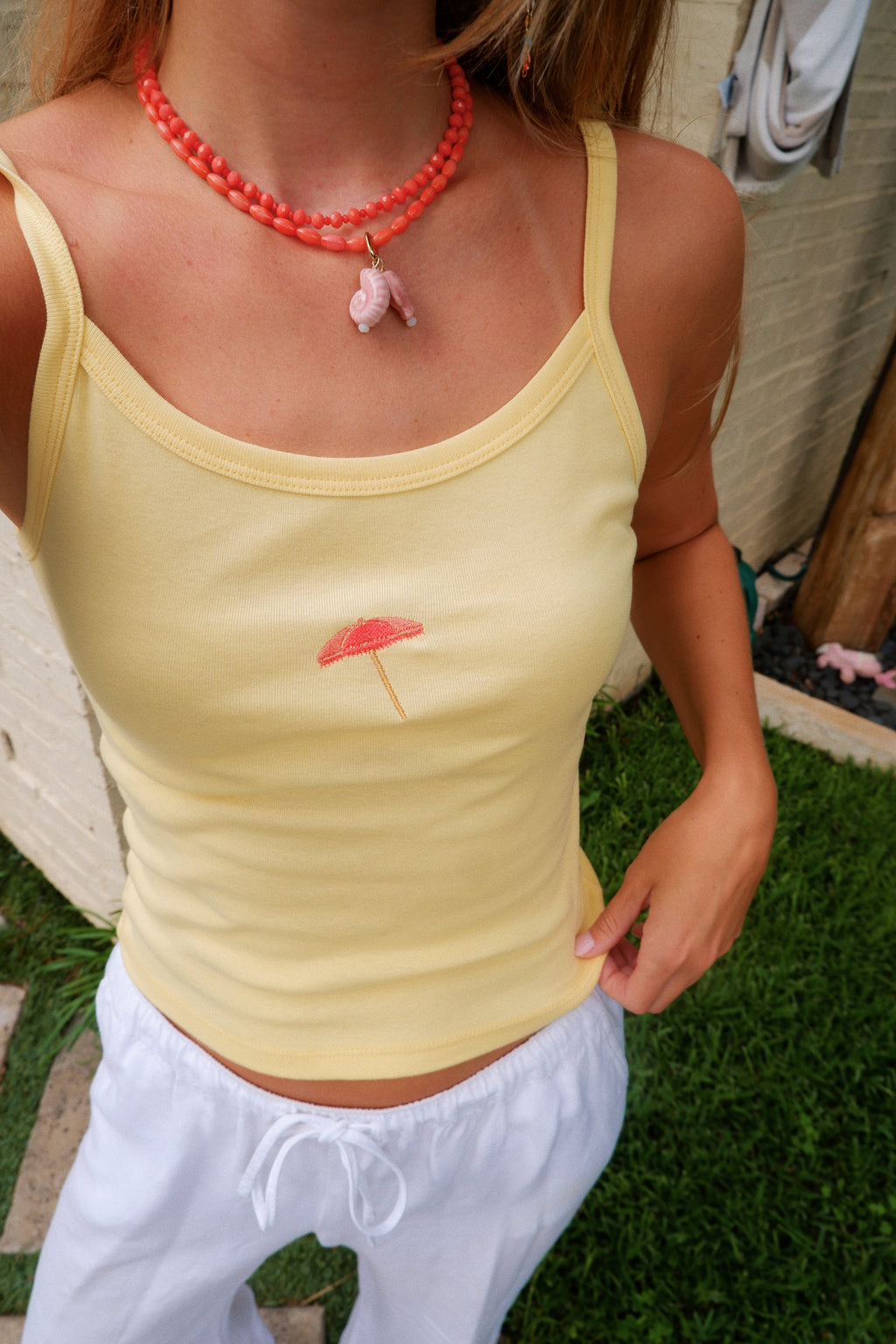The Beach Umbrella Icon Tank