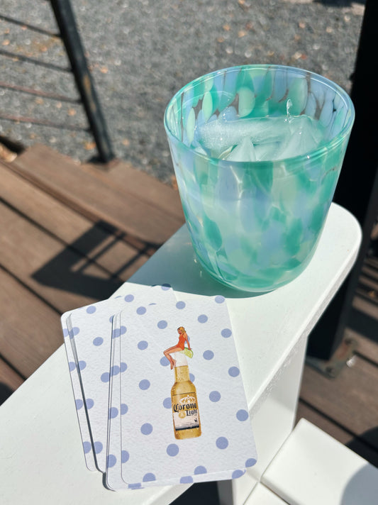 The Beer Girl Playing cards