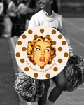 The Brown Polka Dot Pin