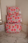 The Pink Poppy Vanity Bag Set