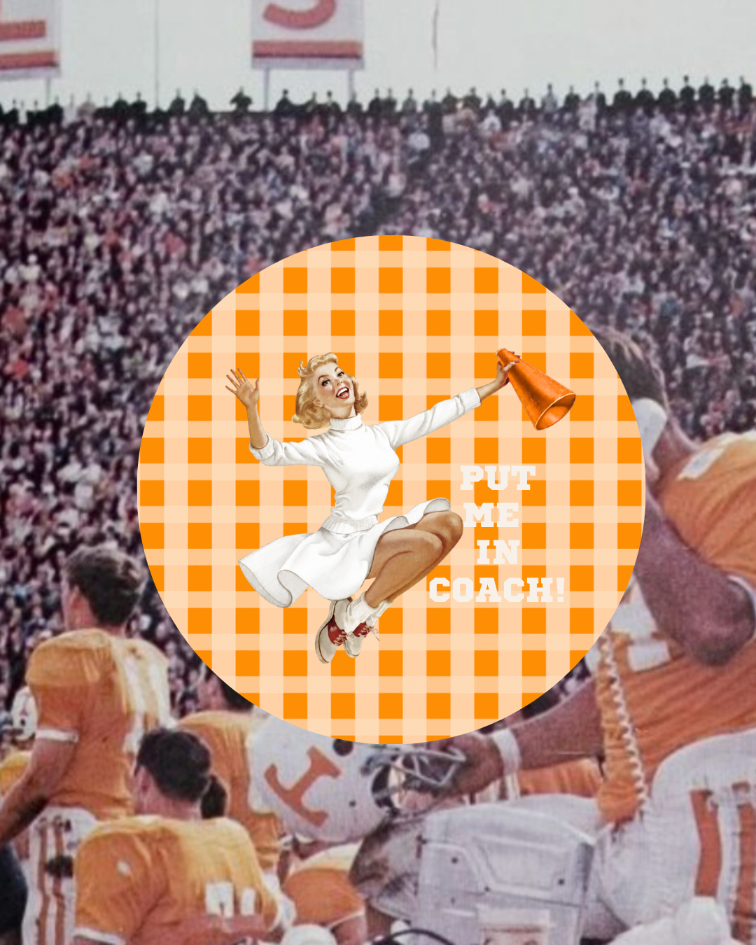 The Orange Put Me In Coach Pin