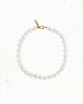 The Heart Strand Necklace in Clear