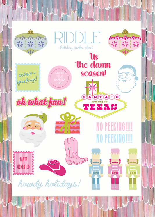 The Christmas Sticker Set