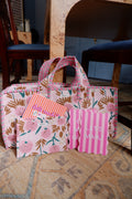The Mahjong Bag in Soft Pink Florals