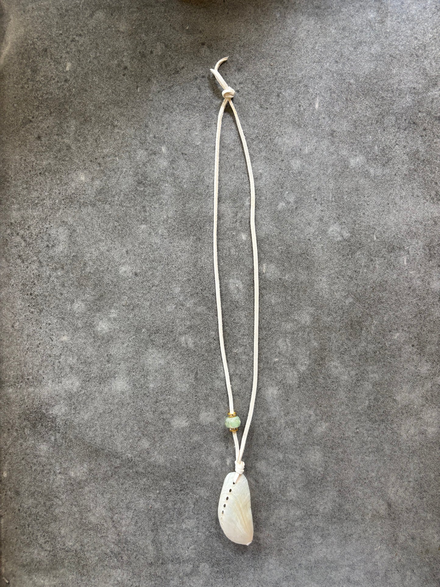 The Abalone Drop Shell Necklace