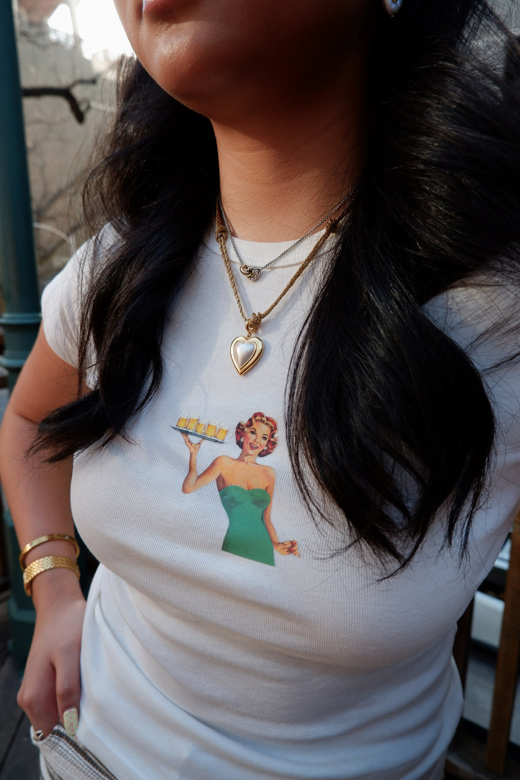 The St Pattys Beer Girl Baby Tee