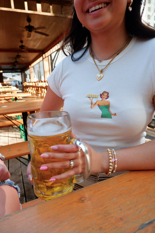 The St Pattys Beer Girl Baby Tee