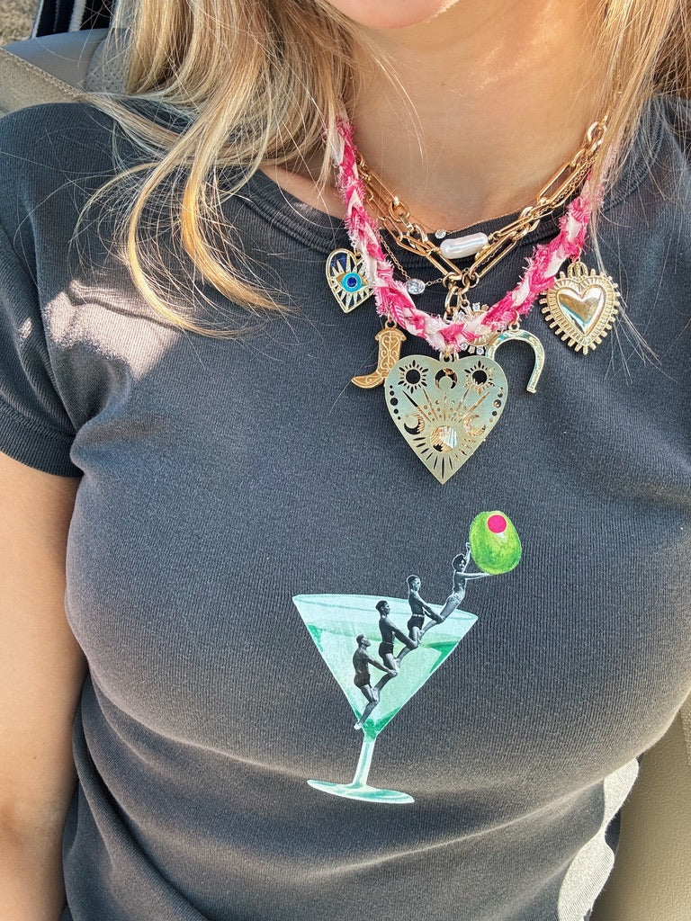 Hold the Olives Baby Tee