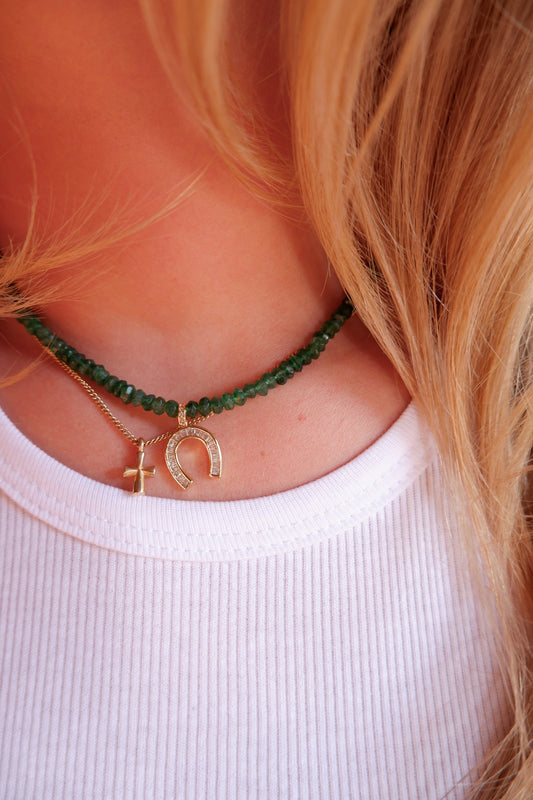 The Green Lucky Charm Necklace