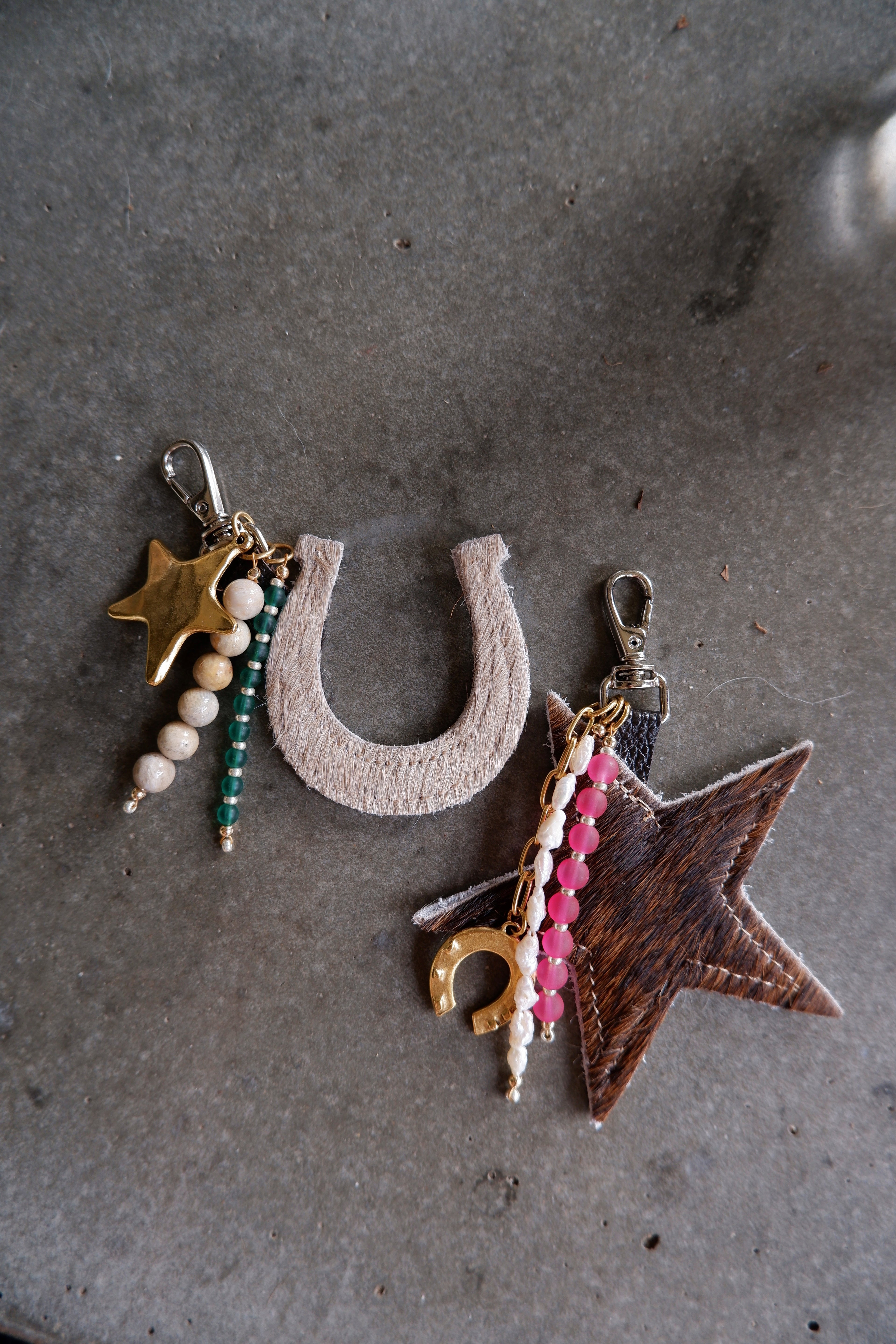 The Beaded Hide Bag Charms