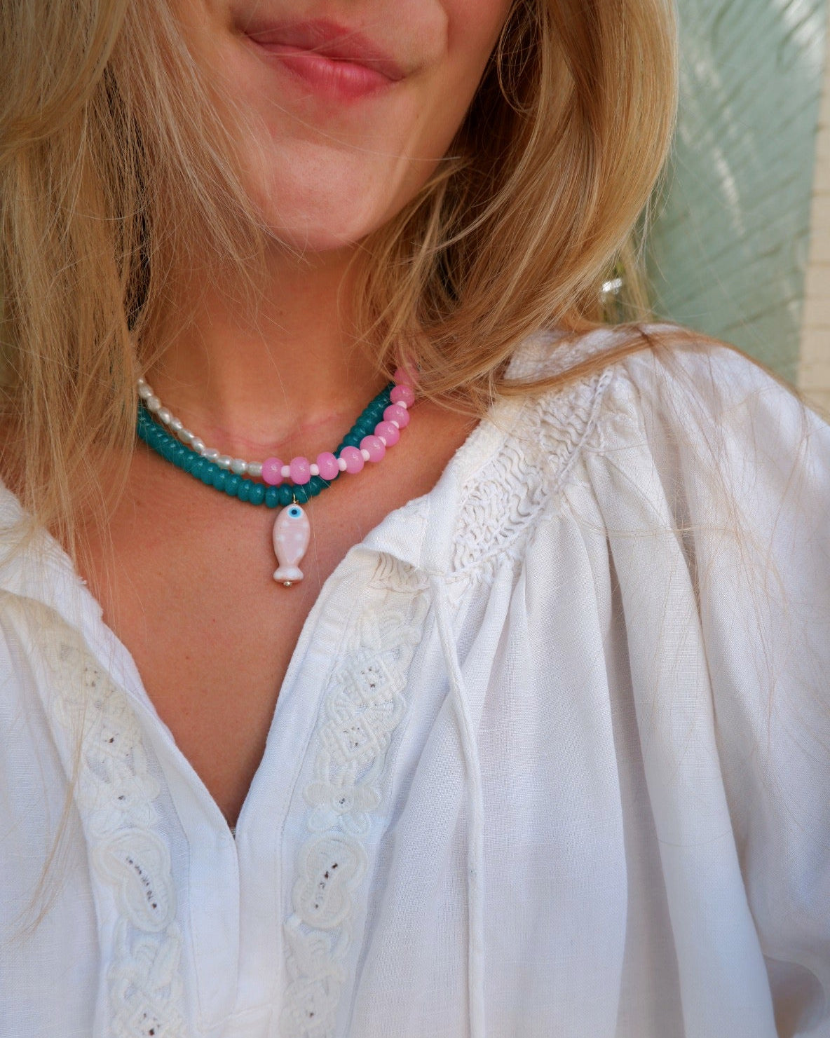 The Turquoise Fish Necklace