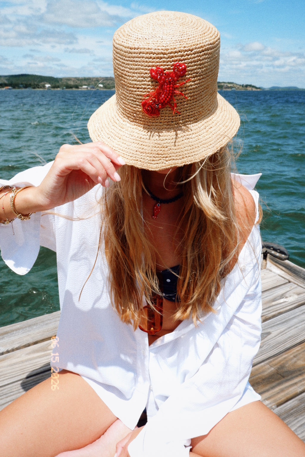 The Lobster Woven Hat