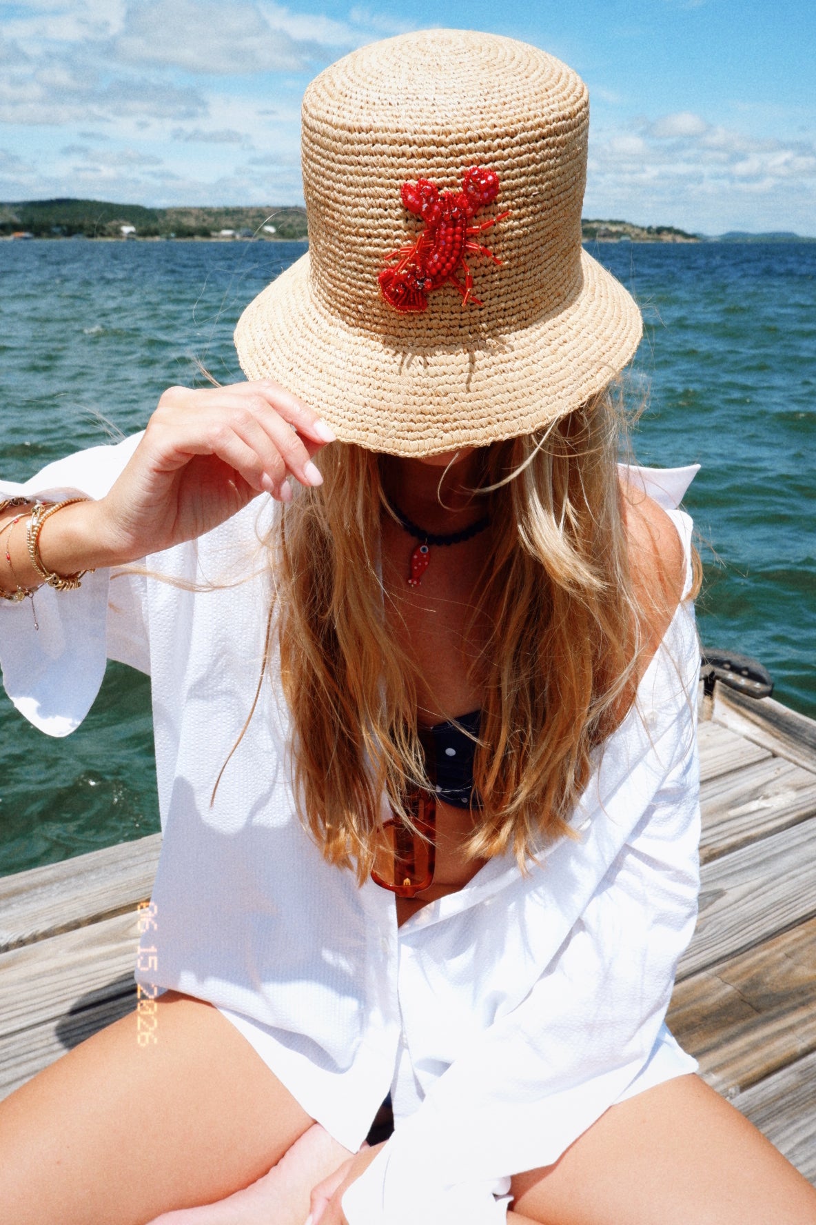 The Lobster Woven Hat