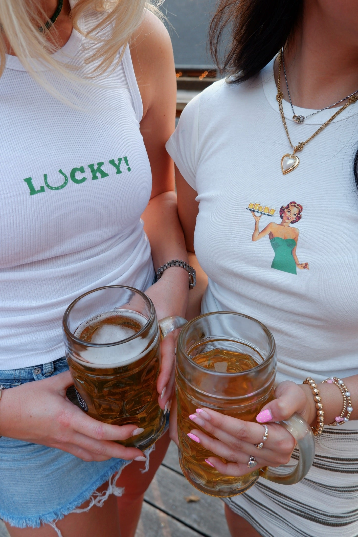 The St Pattys Beer Girl Baby Tee