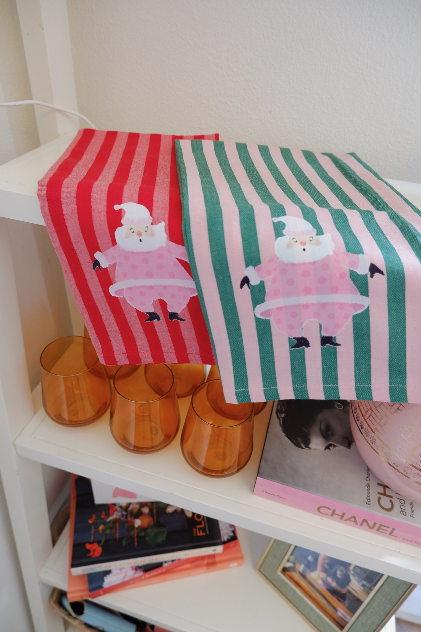 The Santa Tea Towels