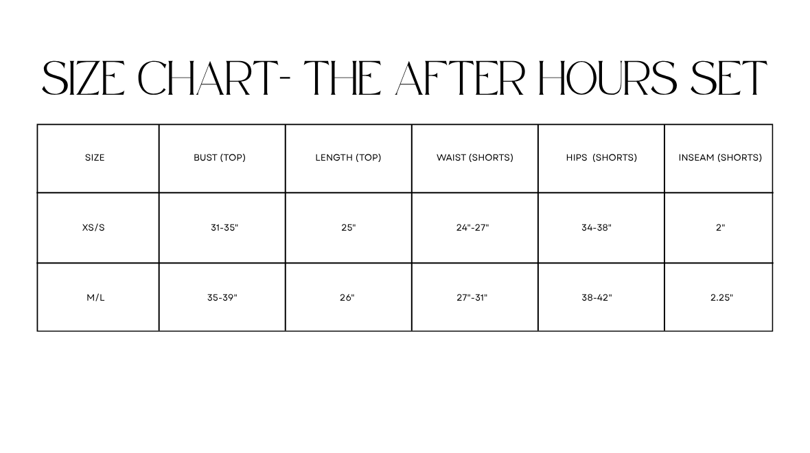 The After Hours Set in Night Sky