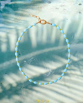 The Aqua Bead Necklace