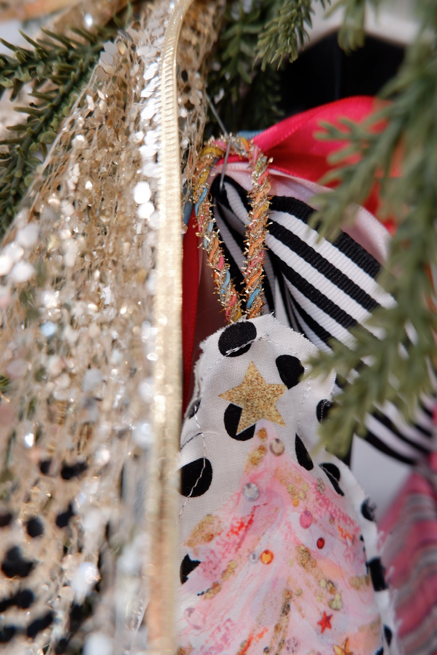 The Fabric Print Ornaments