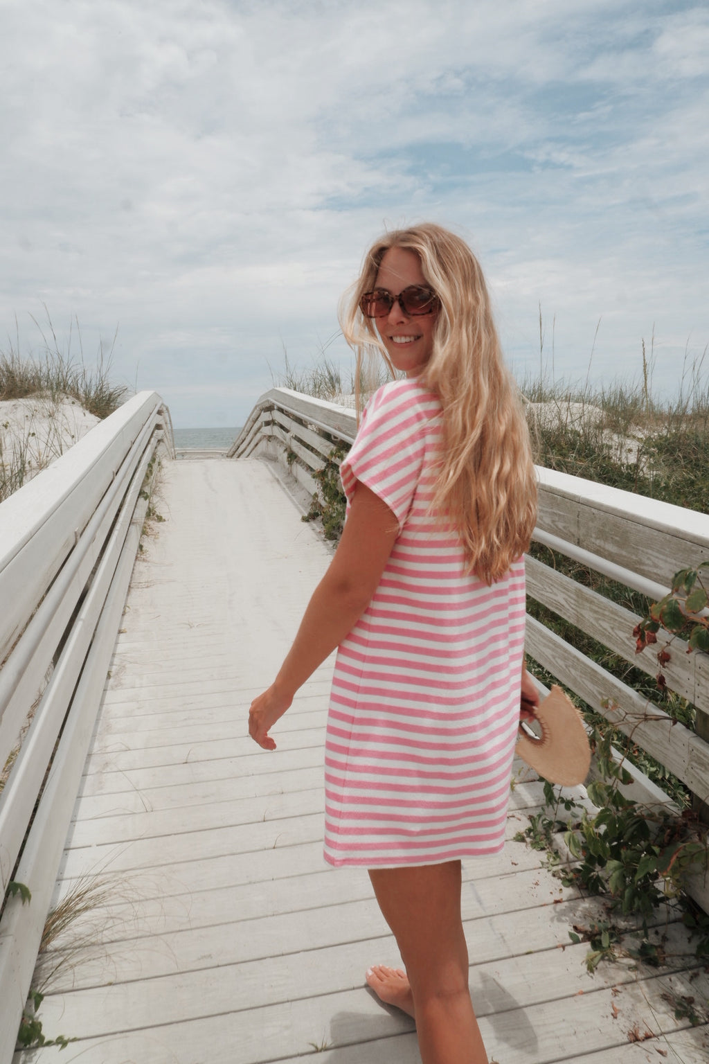 The Flamingo and Sand Striped Mini