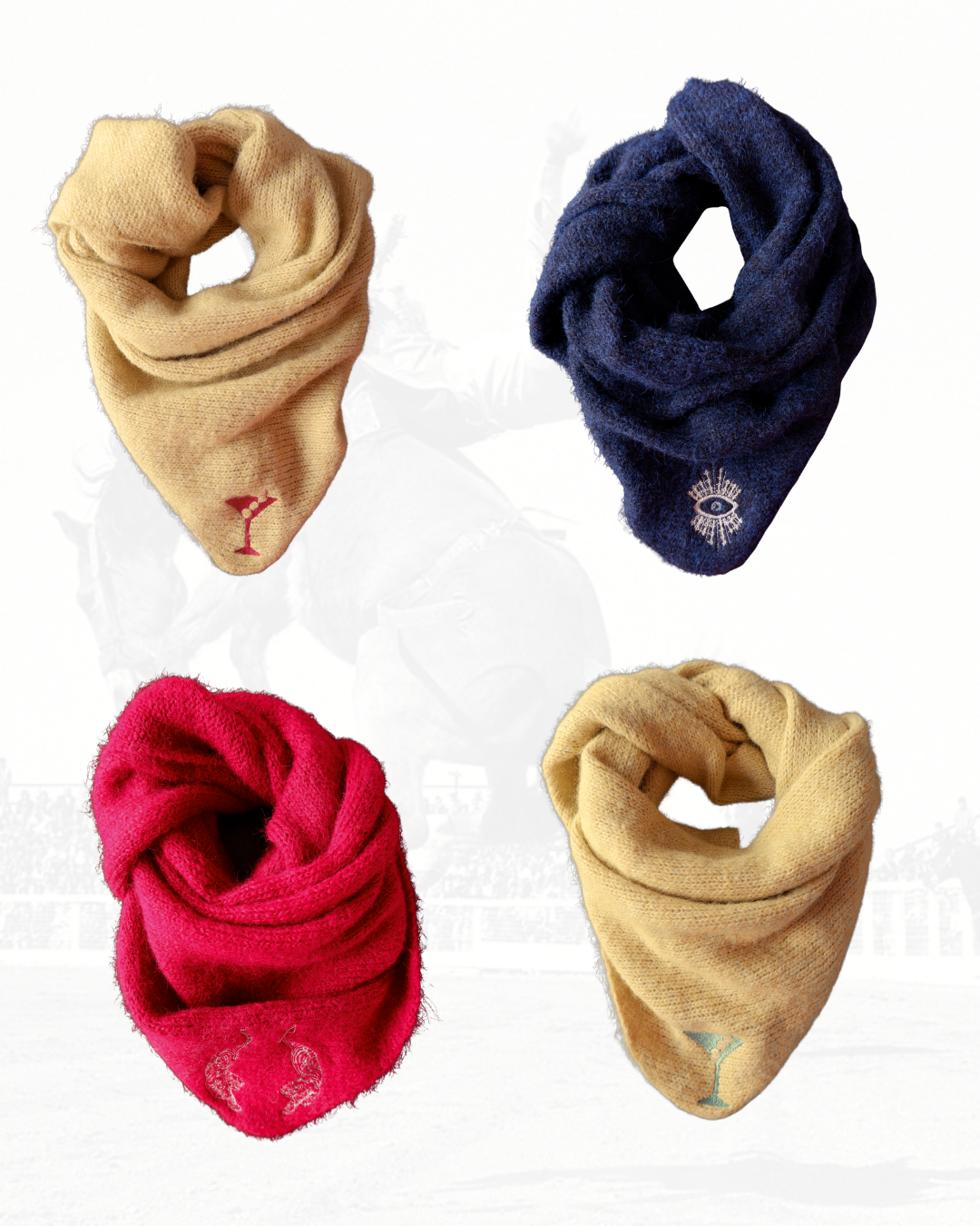 The Solid Triangle Scarf