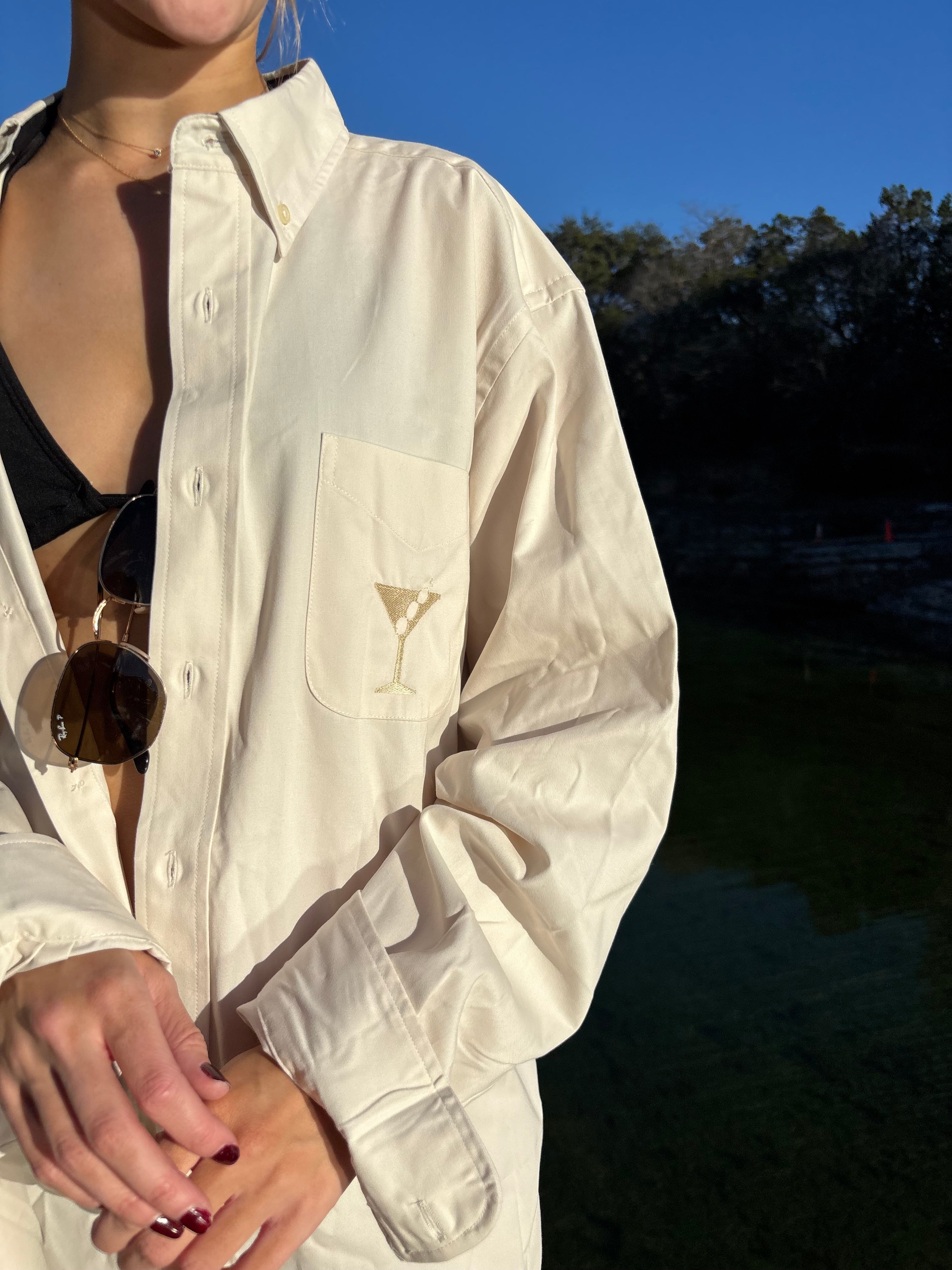 The Martini Button Up
