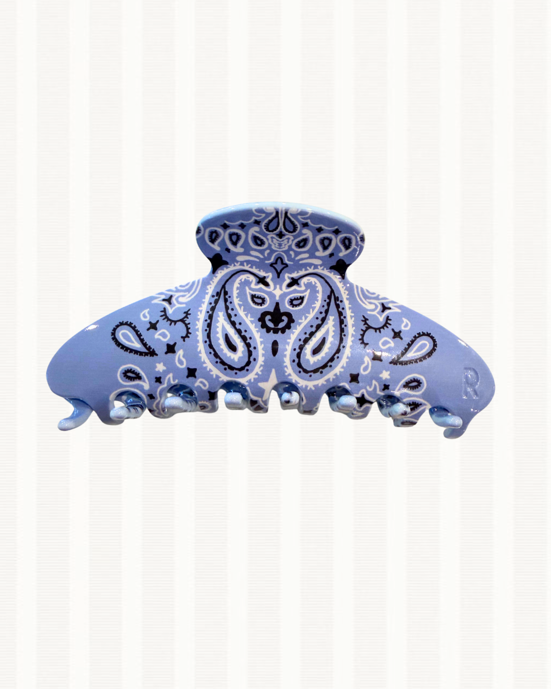 The Light Blue Bandana Claw Clip