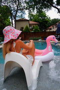 The Pink Poppy Quilted Hat
