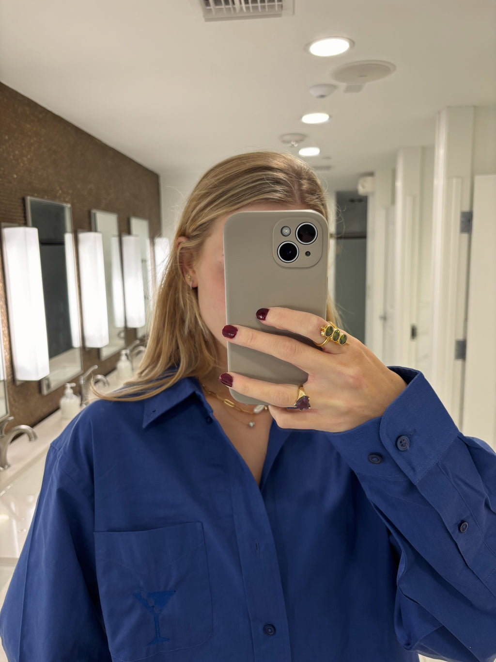 The Martini Button Up