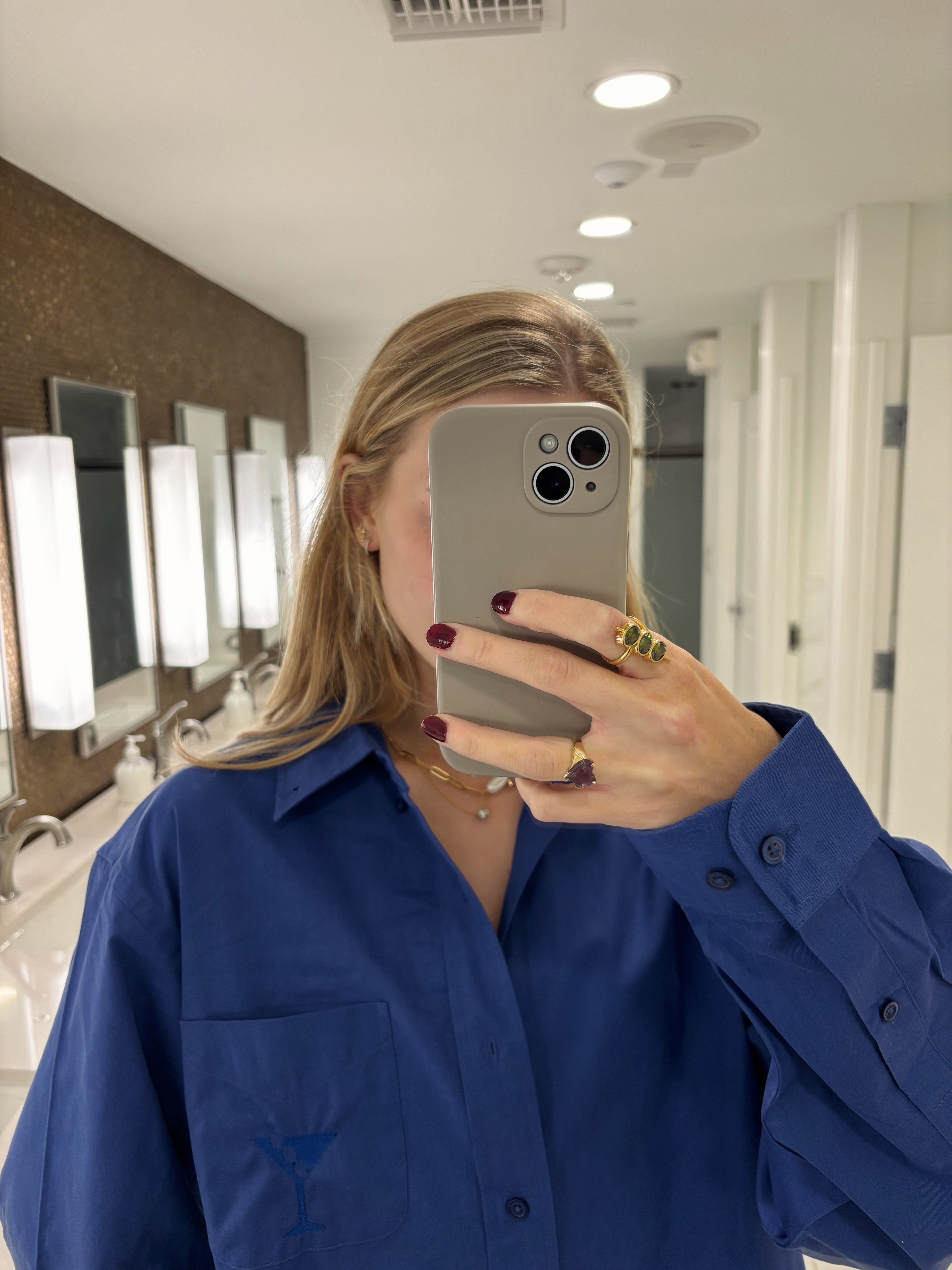 The Martini Button Up