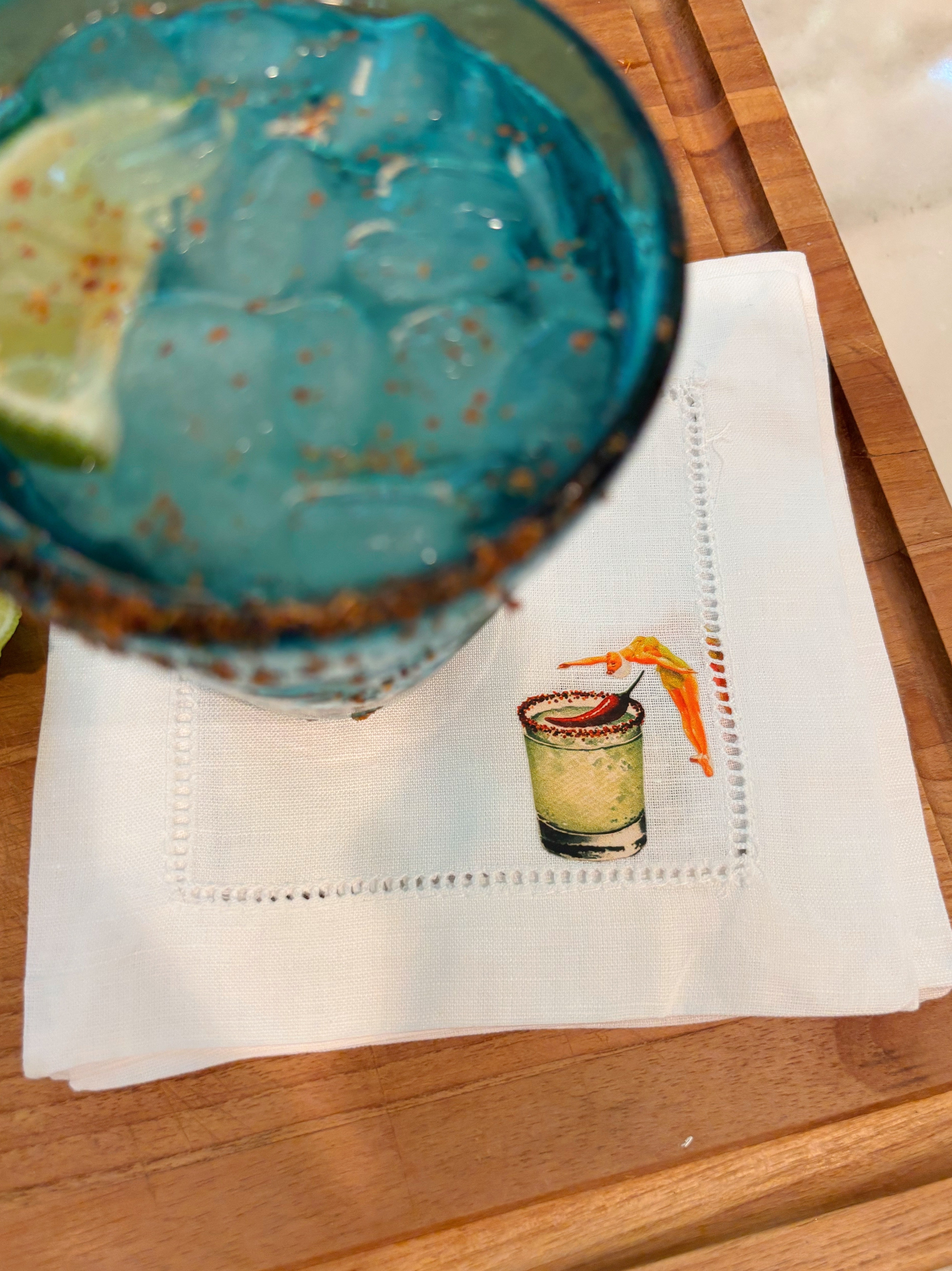 The Linen Coaster