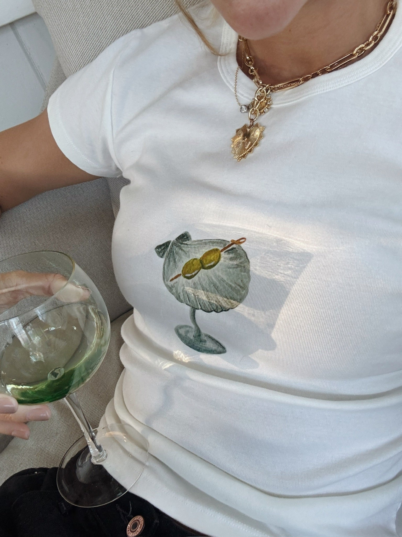 The Tini Shell Baby Tee