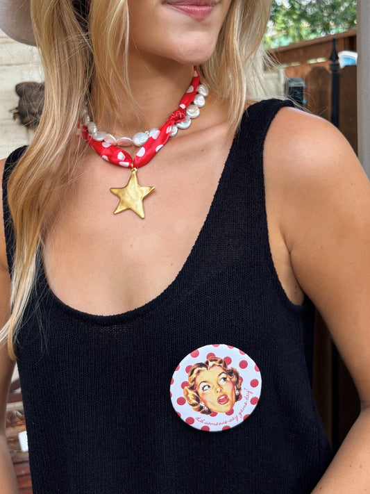 The Red Polka Dot Game Day Twillys