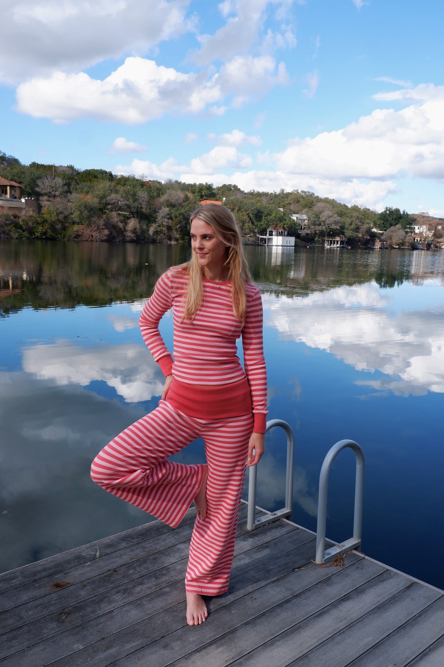 The Pink on Pink Stripe Set