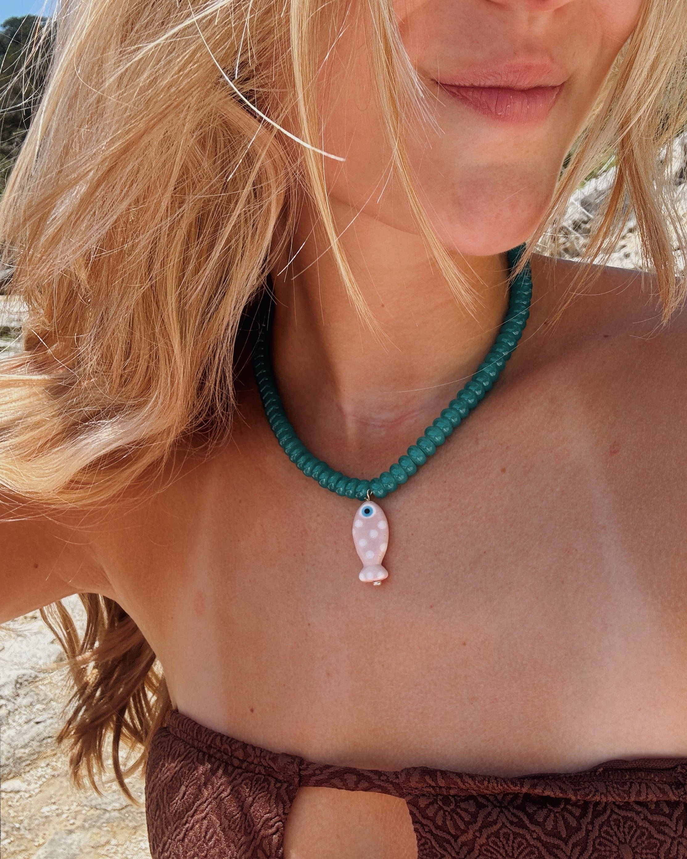 The Turquoise Fish Necklace