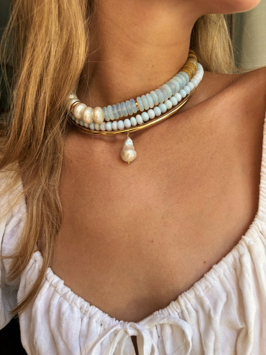 The Drop Pearl Choker