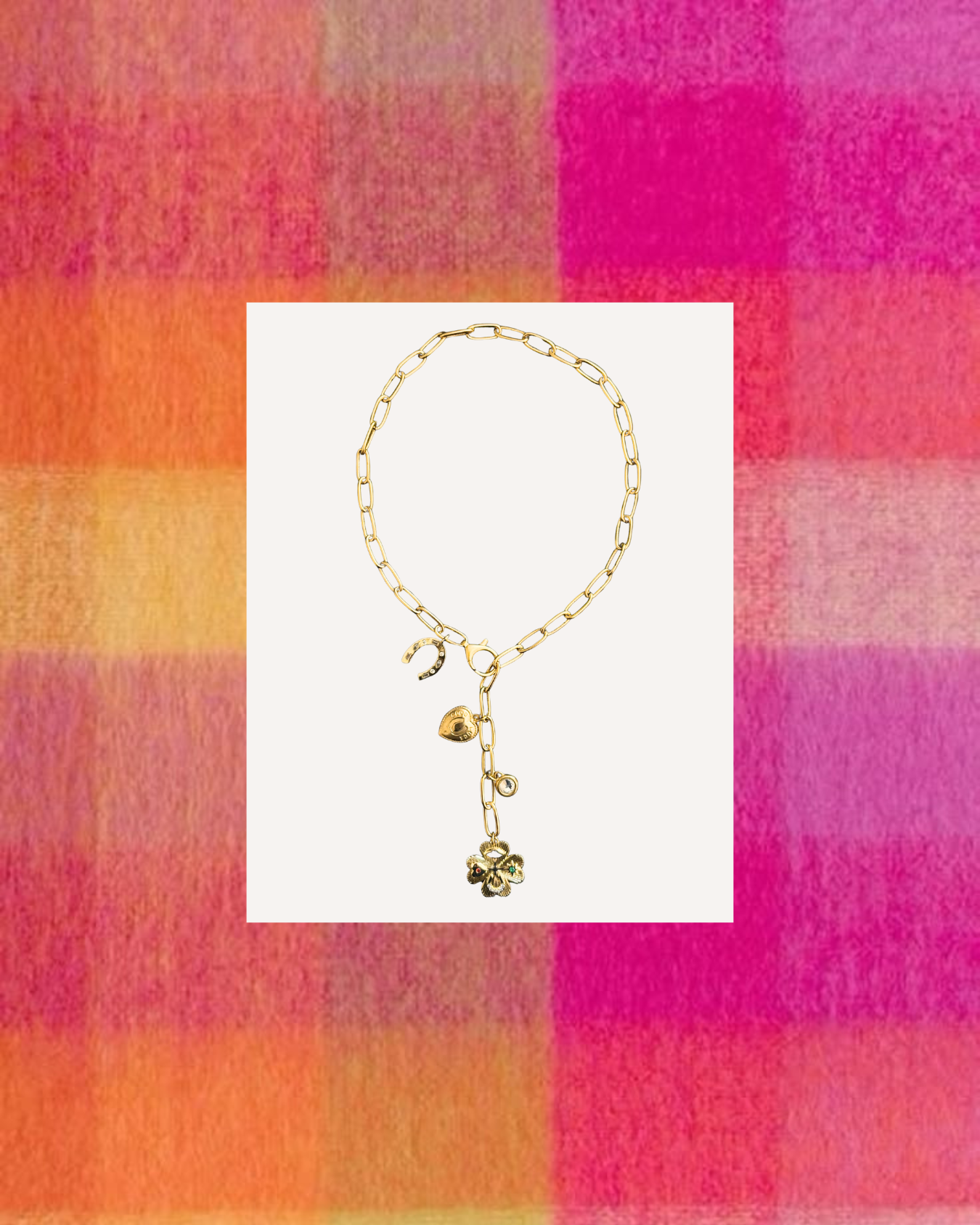 The Lucky Charm Y Necklace