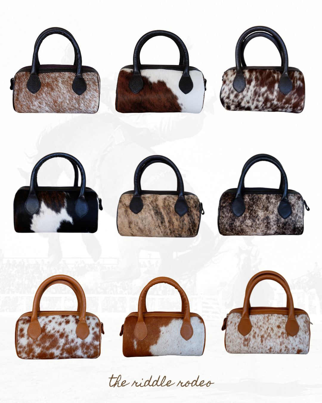 The Hide Barrel Bag - Brown Leather